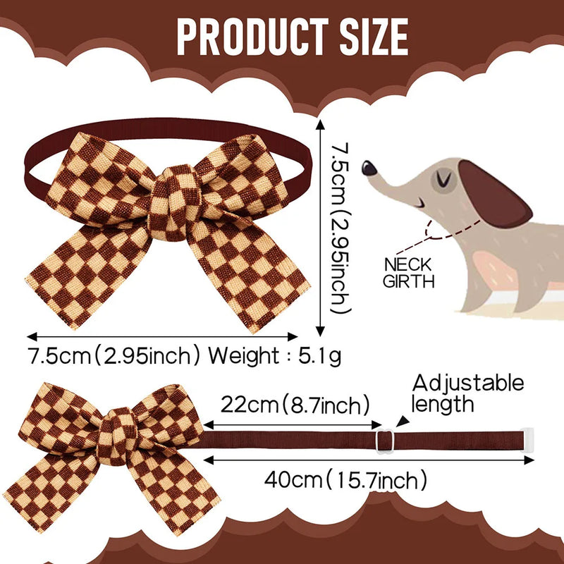 Load image into Gallery viewer, 50PCS Colorful Dog Bow Tie Set
