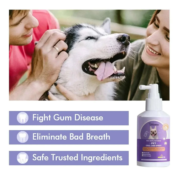 pet dental spray