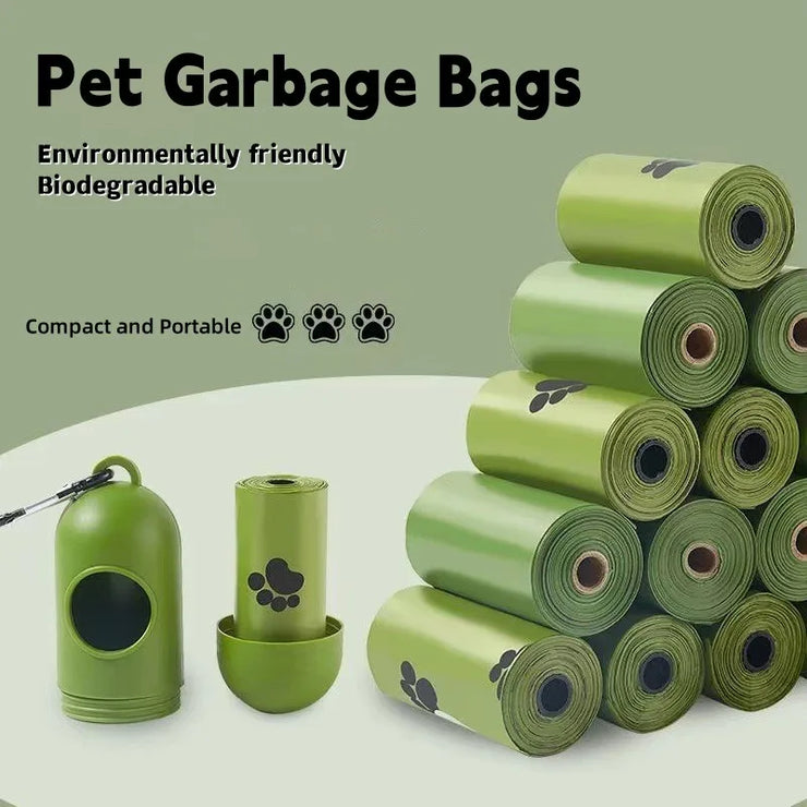 EcoScent Biodegradable Pet Waste Bags with Dispenser