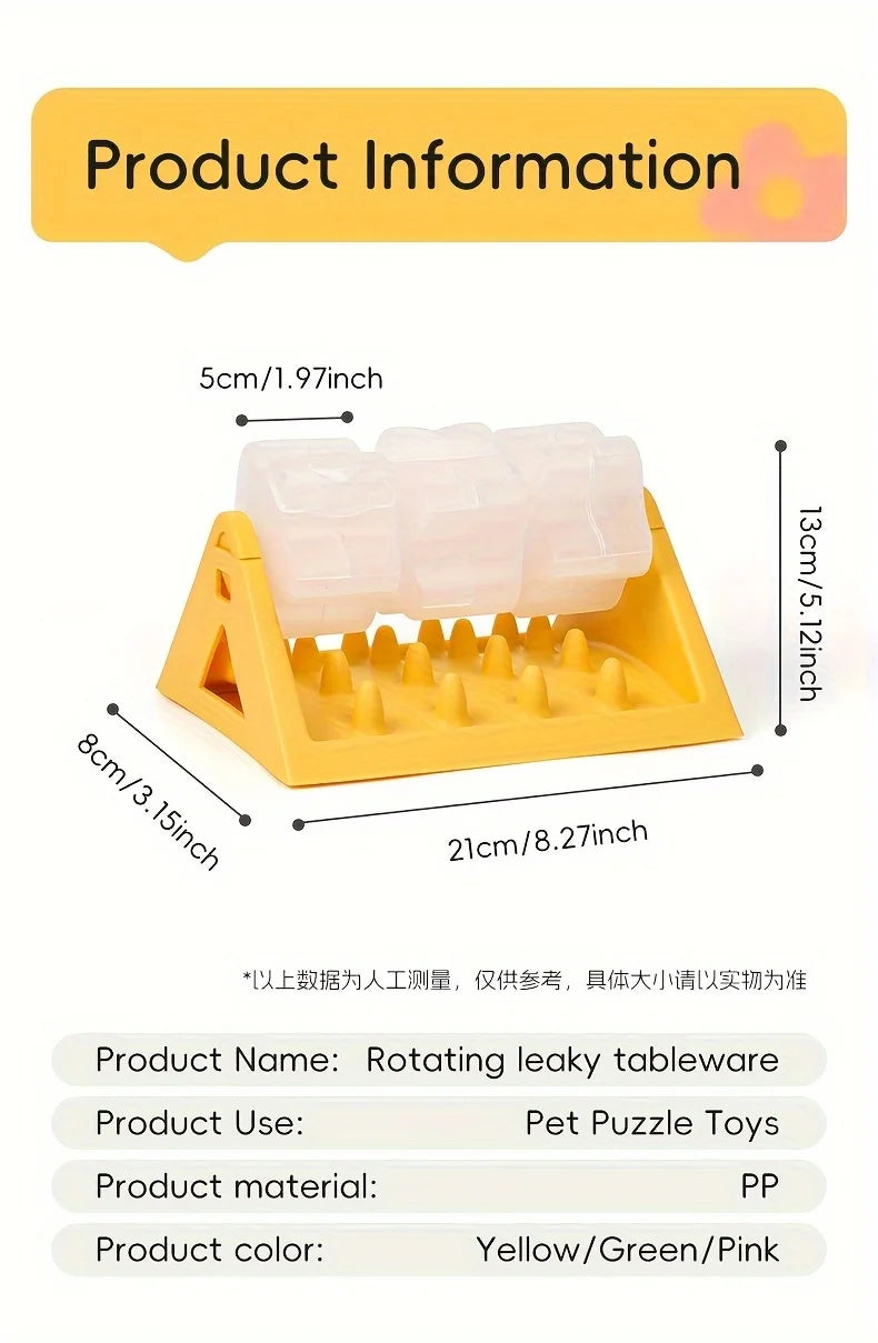 Load image into Gallery viewer, Interactive Dog Food Dispenser Toy - Puzzle Feeder with Leak-Proof Design Slow-Feeding Design &amp; Durable PP Material for Dogs
