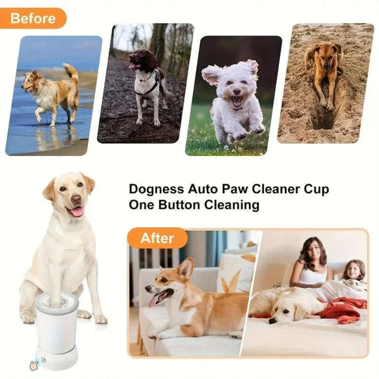 Ultimate Rechargeable Paw Cleaner: Effortless, Mess-Free Grooming for All Dogs!