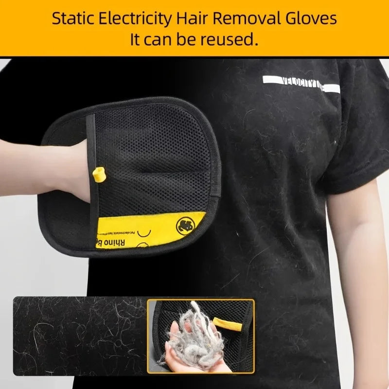 Load image into Gallery viewer, Pet Hair Removal Gloves Brush Brushes Tool Remover Cat Dog Grooming Cleaning Removing Collection Sofa Carpet Clothes House Home
