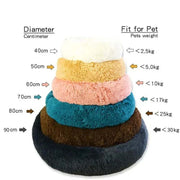 40-90cm Round Pet Bed