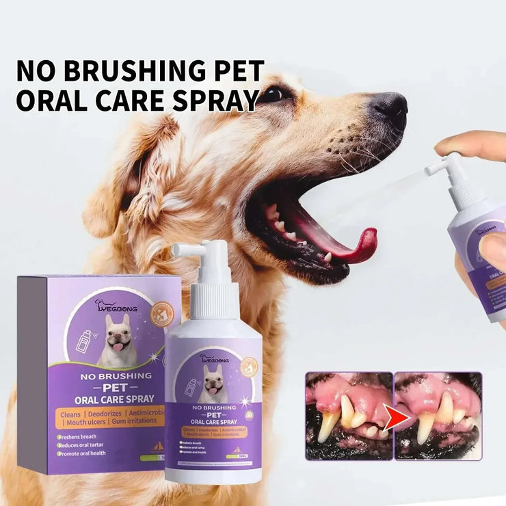 pet dental spray