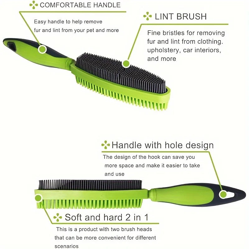 Load image into Gallery viewer, Pet Hair Remover Brush: Gentle Grooming Tool with Massage Effect for Dogs &amp; Cats, Easy Clean Lint Brush for Clothes &amp; Upholstery
