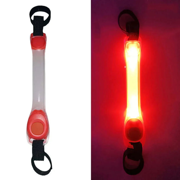 Dog Anti Lost Safety Glowing Collar Outdoor Waterproof Warning LED