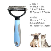 Dog Cat Remove Knots Tangles Easily