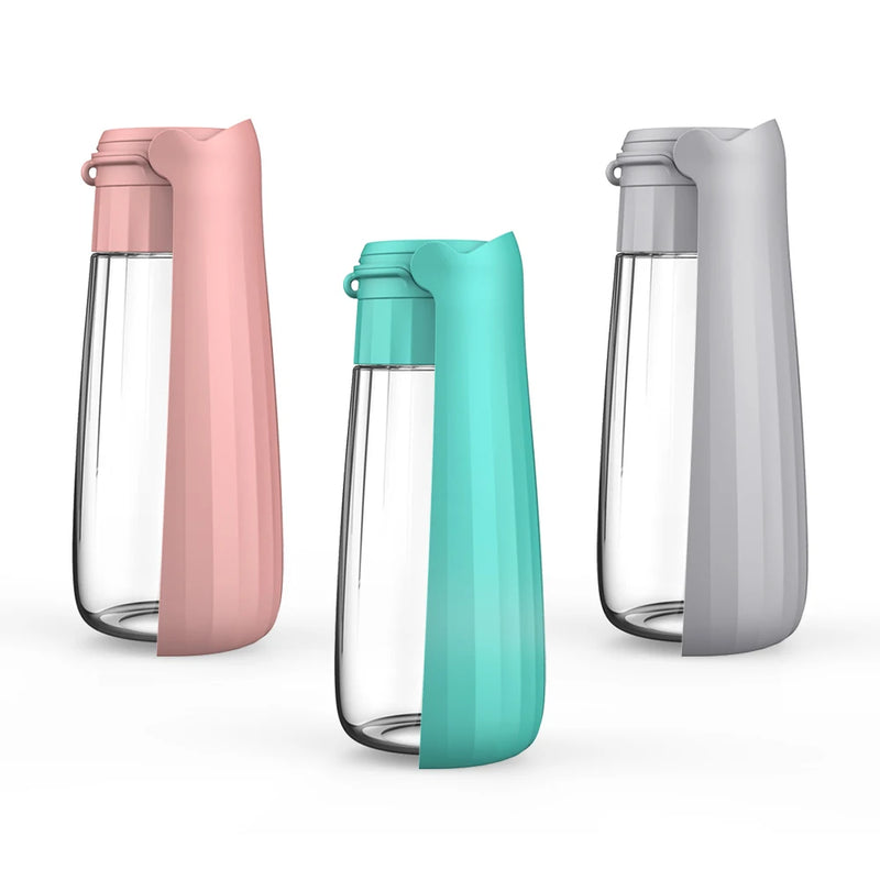 Load image into Gallery viewer, Portable Dog Water Bottle Dispenser For Small Large Dogs Foldable Puppy Outdoor Hiking Drinking Bowl French Bulldog Pet Supplies
