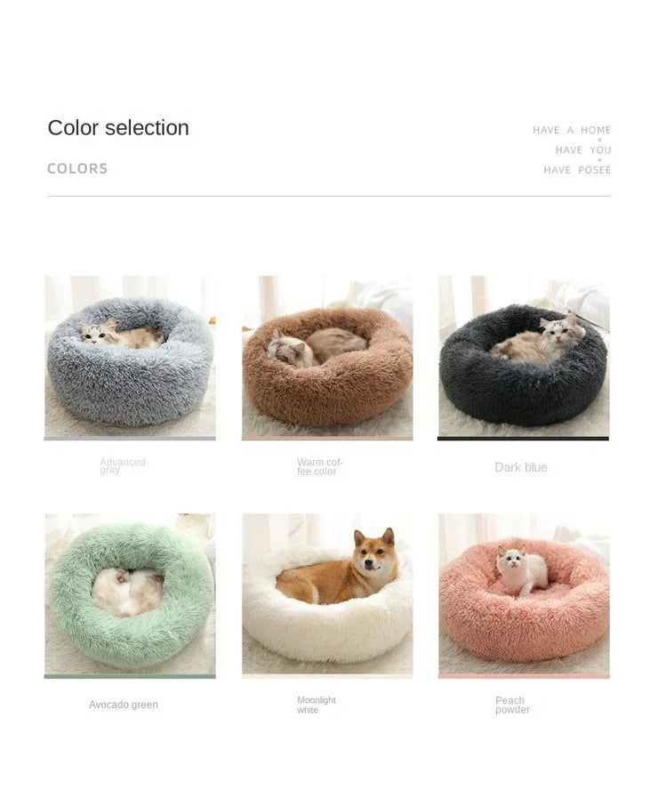 CozyNest Plush Pet Bed