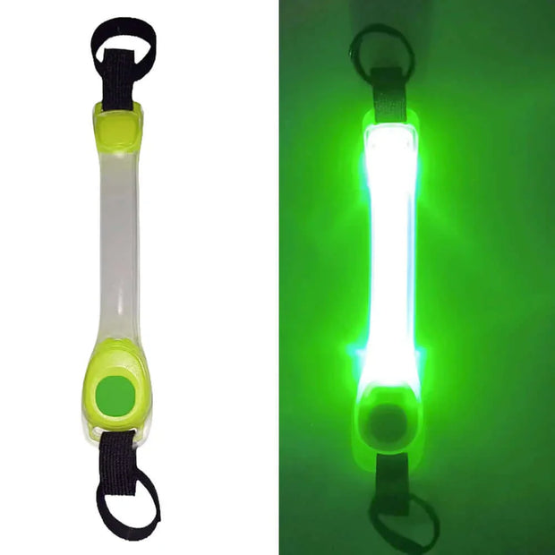 Dog Anti Lost Safety Glowing Collar Outdoor Waterproof Warning LED