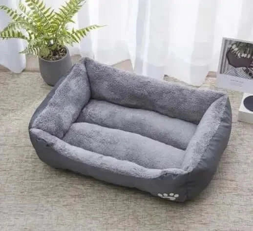 Warm Bone Pet Dogs Bed Washable House Cat Puppy Cotton Kennel Mat Soft Nest Dog Baskets Pet Products