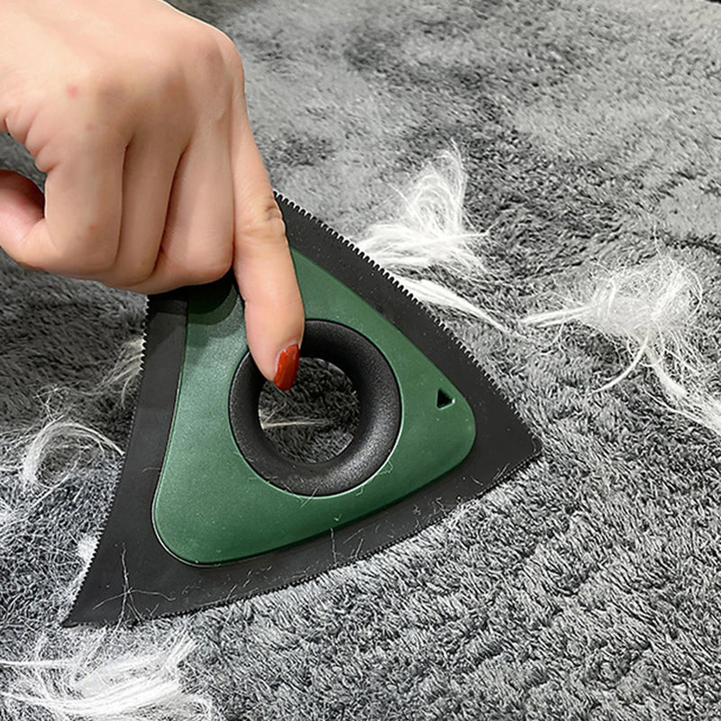 Load image into Gallery viewer, Pet hair remover, cat and dog bed hair remover brush, household carpet and sofa triangular hair adhesive
