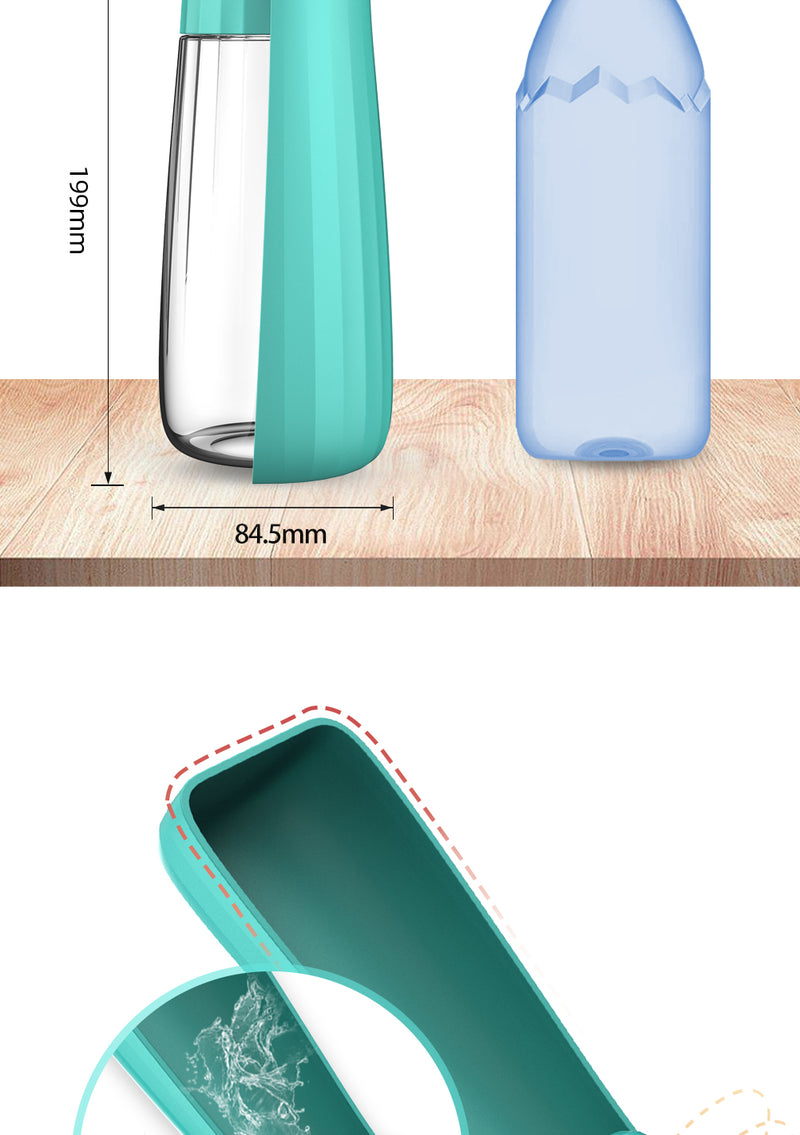 Load image into Gallery viewer, Portable Dog Water Bottle Dispenser For Small Large Dogs Foldable Puppy Outdoor Hiking Drinking Bowl French Bulldog Pet Supplies
