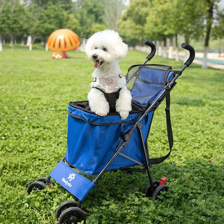 Ultimate 4-Wheel Waterproof Pet Stroller